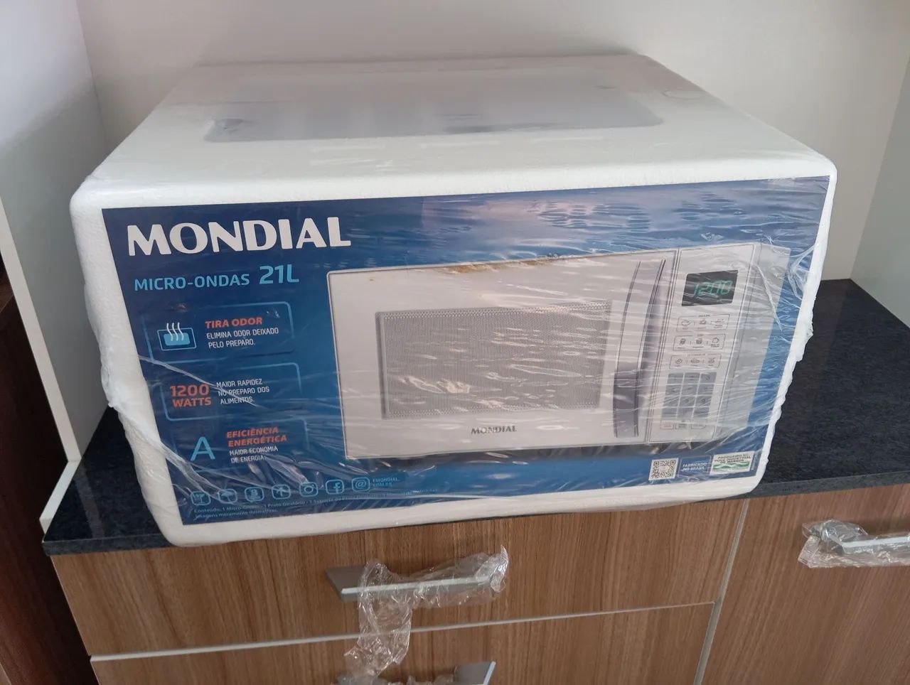 forno microondas novo 
