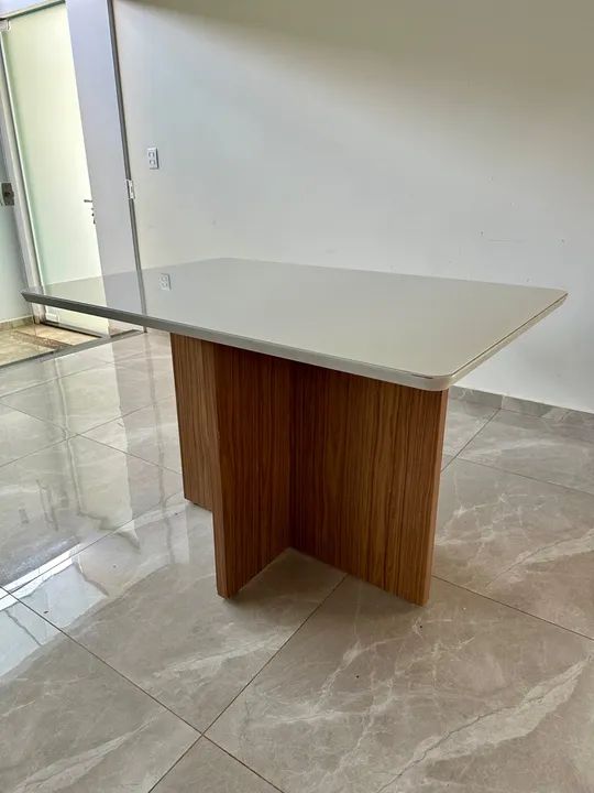Conjunto Mesa para Sala de Jantar + 4 cadeiras - Foto 2