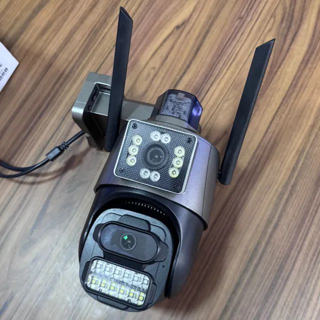 Câmera de Segurança Wifi 6MP 4K com Lente Dupla e Zoom - Foto 6