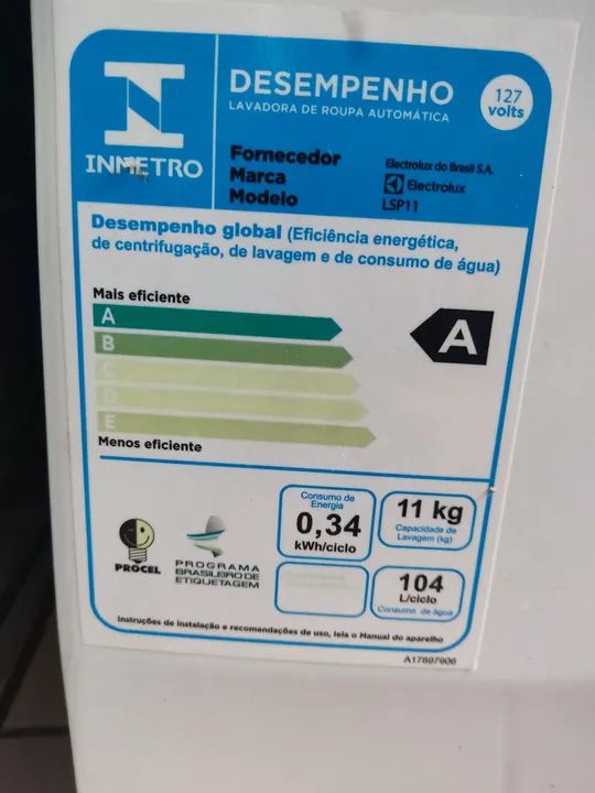 Máquina de Lavar e Secar Electrolux 11kg - Foto 4