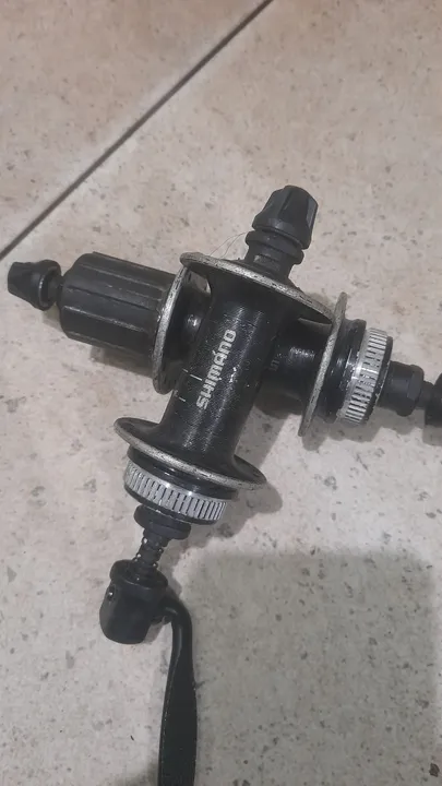 Par de cubo shimano