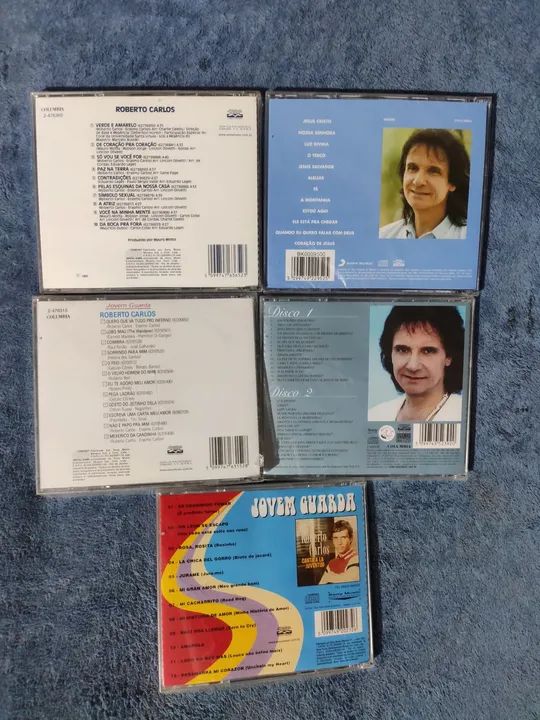 5 cds  Roberto Carlos raros e comuns novos lacrados - Foto 2