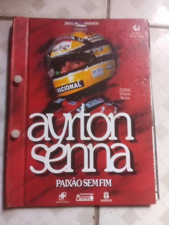 Livro Ayrton Senna - Paixão Sem Fim