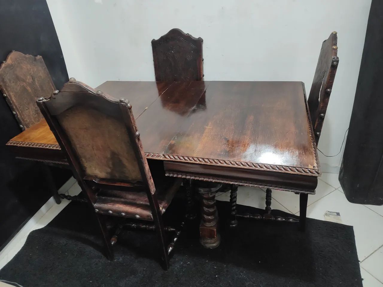 Mesa de madeira imperial  - Foto 2