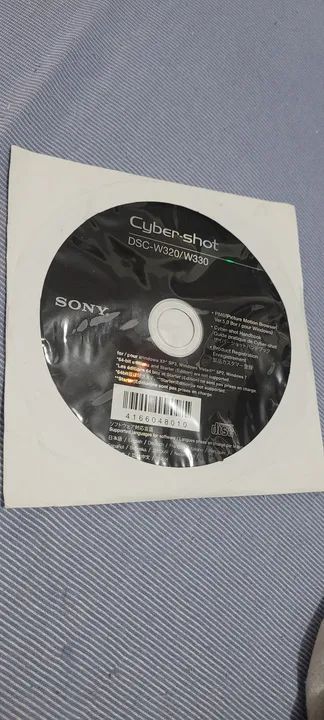 Cd camera Sony Cyber-shot DSC - w320/W330 Original.