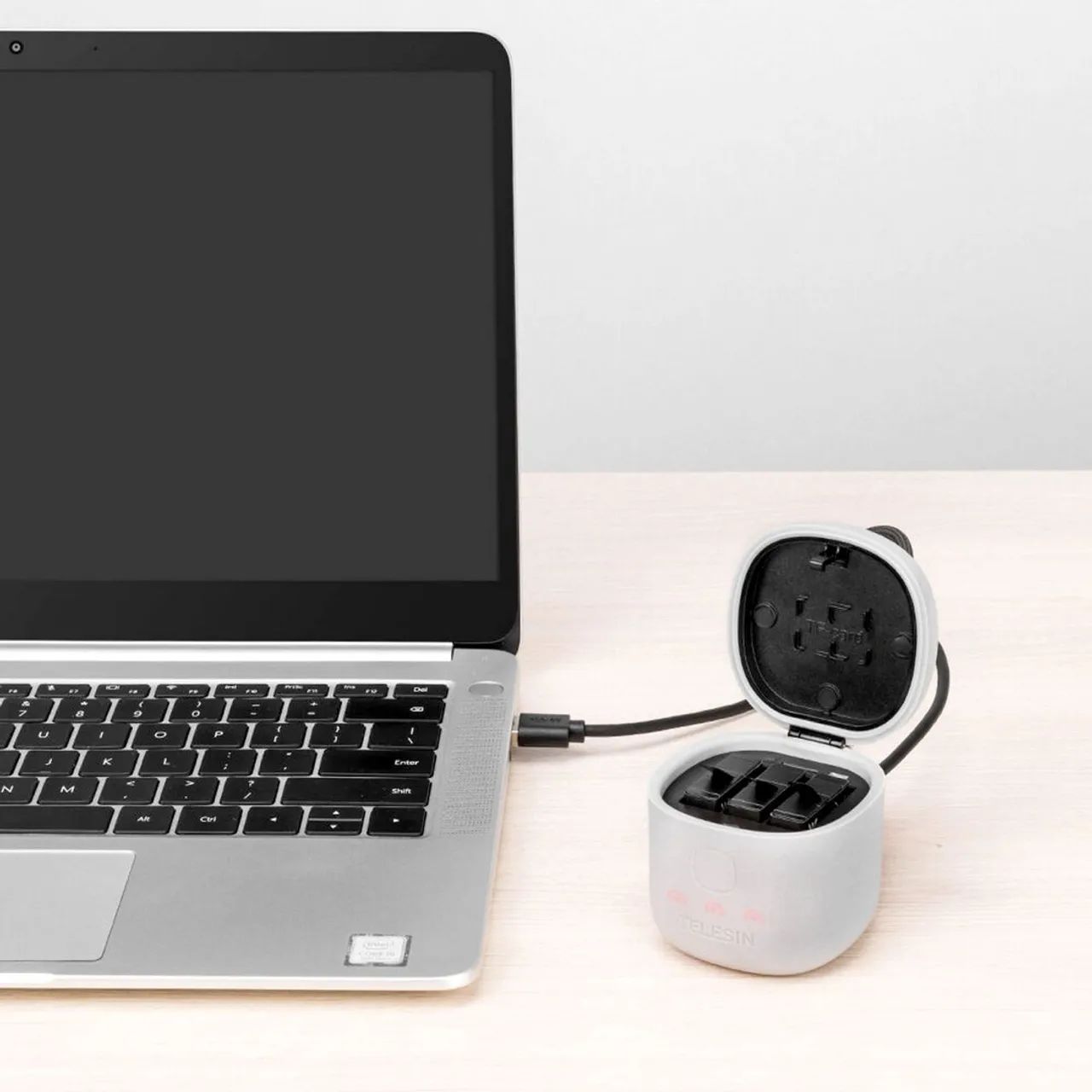 Carregador de Baterias Go Pro Telesin  - Foto 4