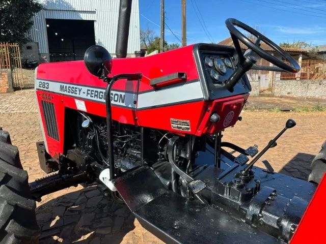 Trator Massey Ferguson MF 283 4x4 2000 Motor Novo - Foto 5