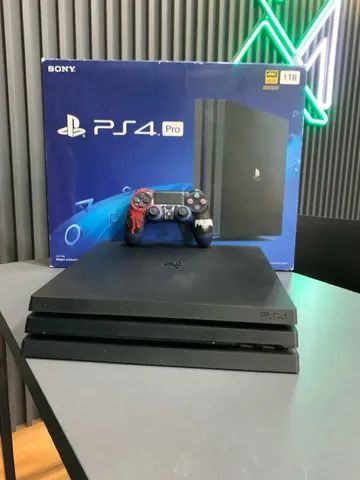 PlayStation 4 pro com garantia e melhor preço / jogo brinde 