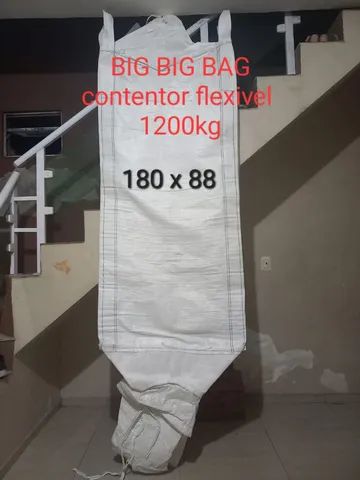 BIG BAG CONTETOR FLEXÍVEL 1200KG 