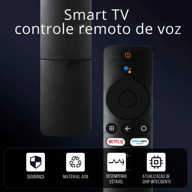 Controle Remoto Bluetooth para Mi Box Stick Xiaomi S Box Função Comando de Voz XMRM-00A - Foto 2