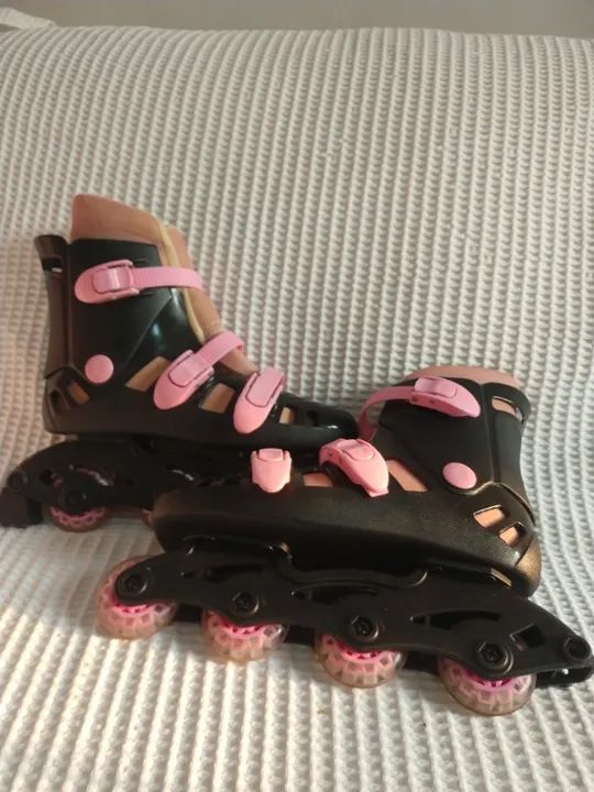 Patins in-line roller 4 rodinhas número 37/38