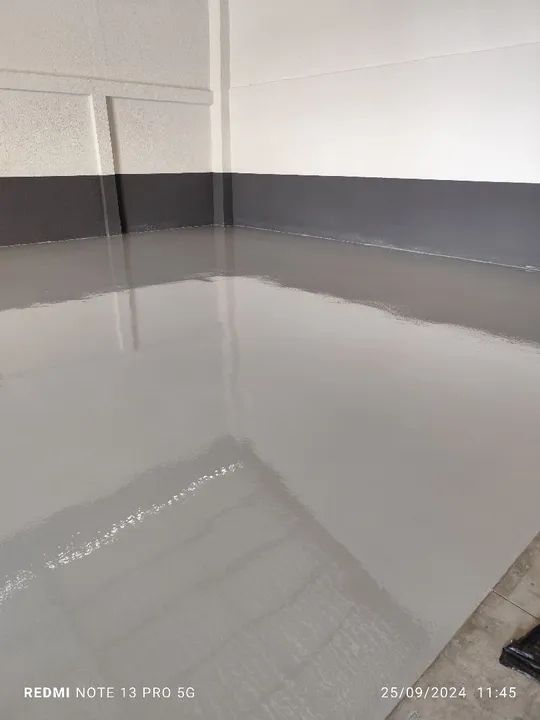 Pisos industriais, pintura epóxi, revestimento uretano, polimento de piso. - Foto 6
