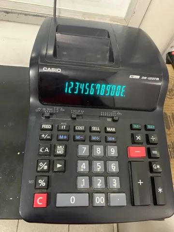 Calculadora Casio DR 120Tm 