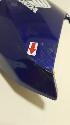 Carenagem Aba Tanque Cg 160 Fan 22/23 L/d Orig Avaria 33911 - Foto 11