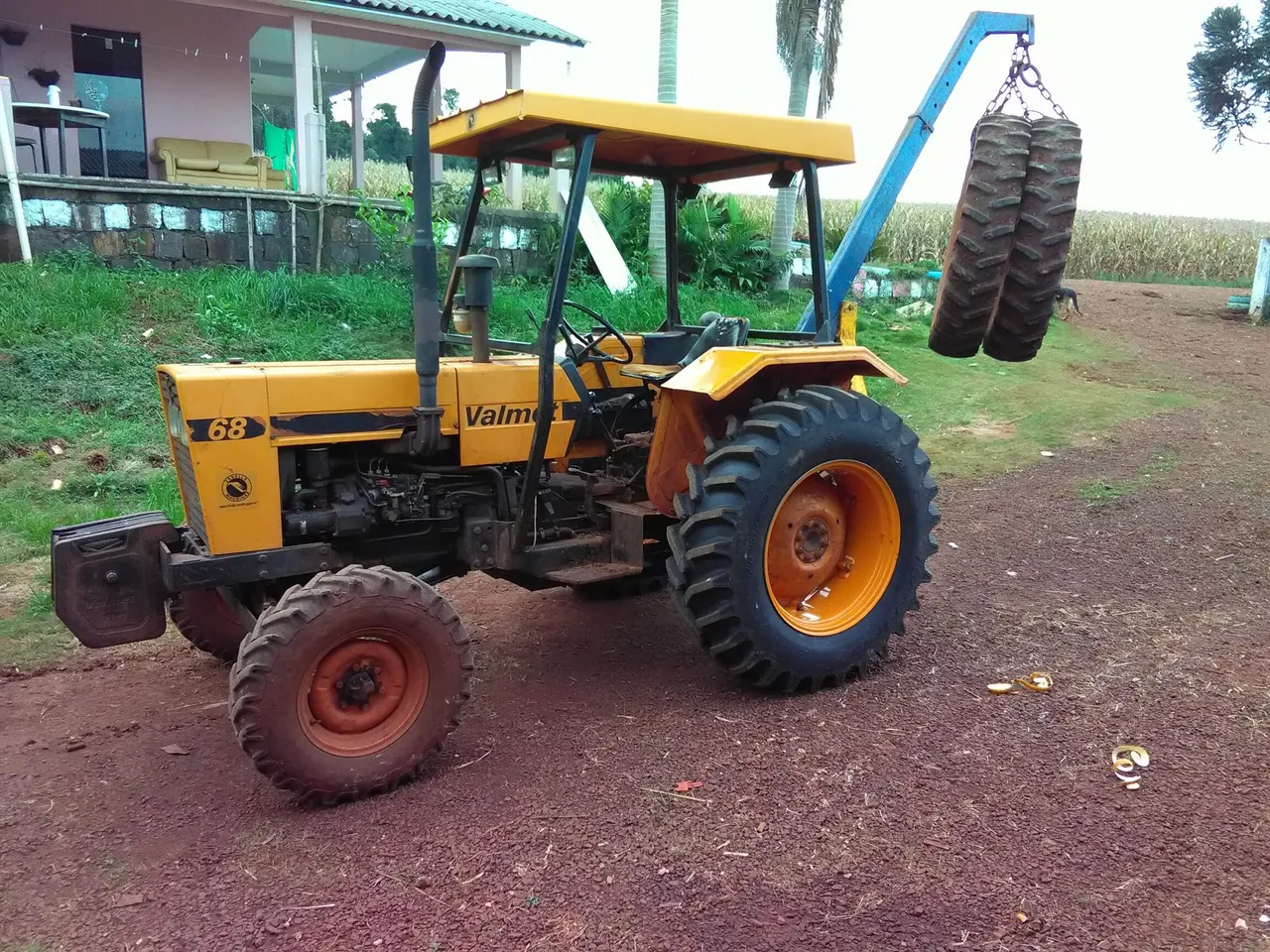 Trator Valmet 68 1992