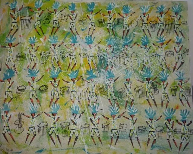 Pintura acrílica sobre tela, Carnaval 2008 - Foto 2