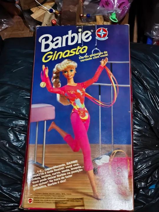 Barbie Ginasta - estrela - brinquedo antigo anos 70-80-90 - Foto 3