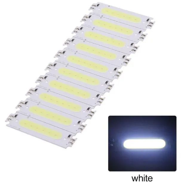 Led Branco Frio  Cob 12v 2Watt Kit 2 Unid. Módulo Arduino Automação Robotica COD-CP337  