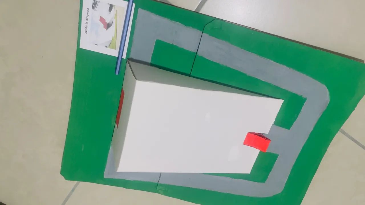 Maquete vulcão e Óscar Niemeyer - Foto 4