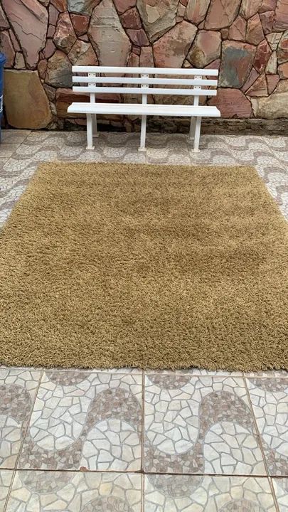 Tapete felpudo semi novo 2,4m x 3,00m aceito troca - Foto 2