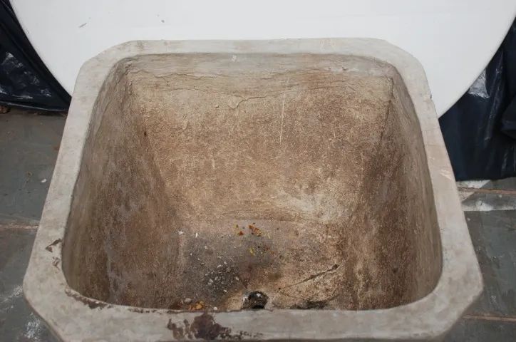 vaso quadrado cimento  ans 70  -  0,40 x 0,40 0,30 altura - Foto 5