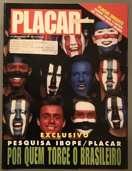 Revista Placar 1982 1992 1993 - Máfia da Loteria + Ranking + Torcidas - Foto 4