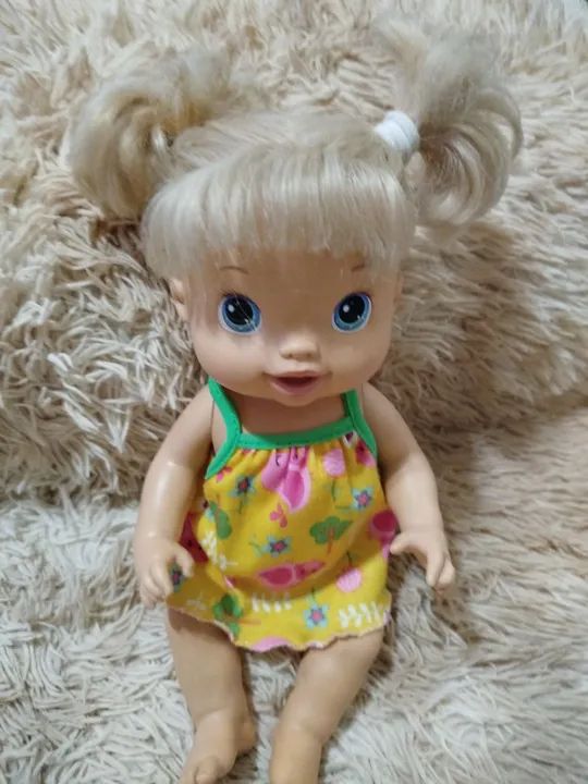 Baby alive lindo penteado
