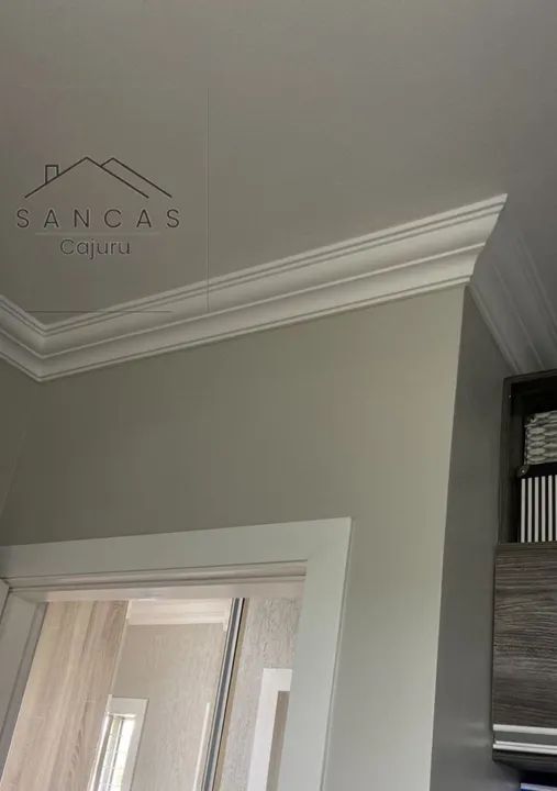 Sancas boiserie  spot led de isopor com acabamento em PVA leve, não solta fácil instalação - Foto 4