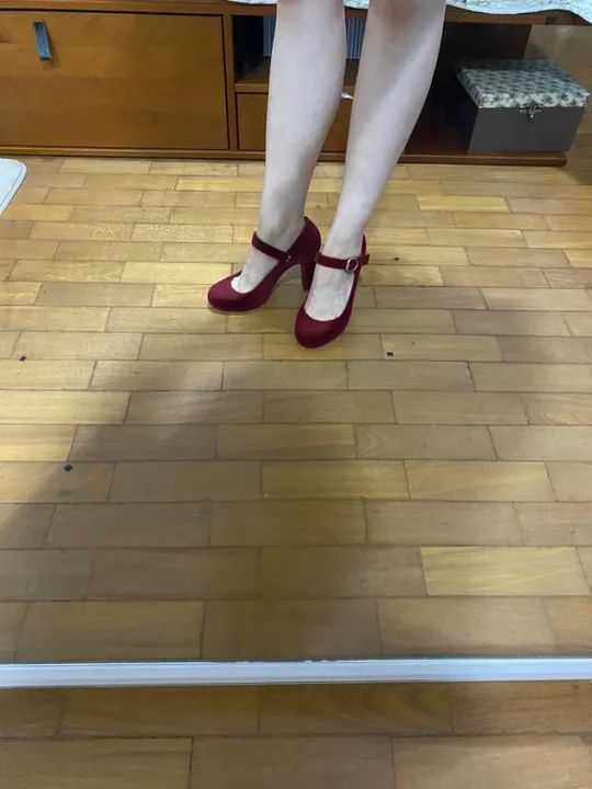 Salto Melissa Vinho - Temptation  - Tam. 36 - COM CAIXA - Foto 5