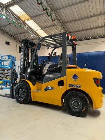Empilhadeira Plasnox| Nova| 3.500kg| Diesel | Torre 4.7mts