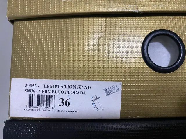 Salto Melissa Vinho - Temptation  - Tam. 36 - COM CAIXA - Foto 6