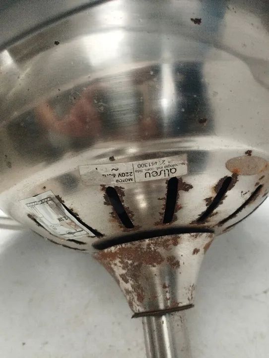 Ventilador De Teto Sivelco Retrátil 220v - 4 Pás - Luz Led - Foto 3