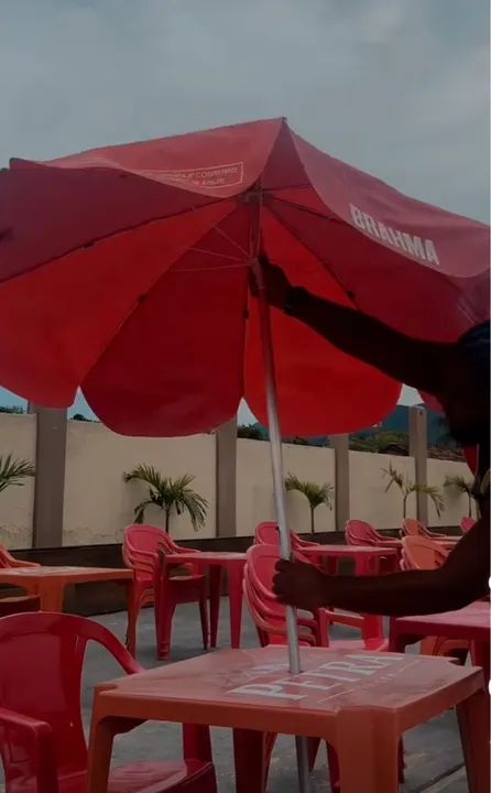 Guarda Sol Brahma Praia