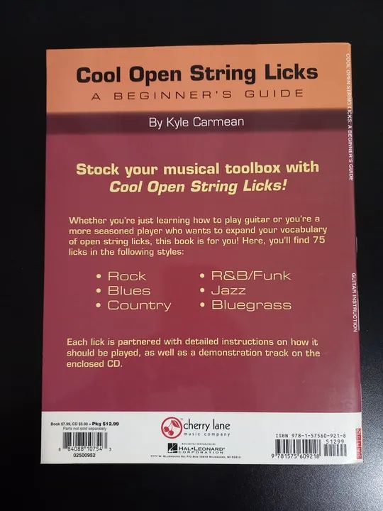 Cool Open String Licks - Guitarra - Foto 2
