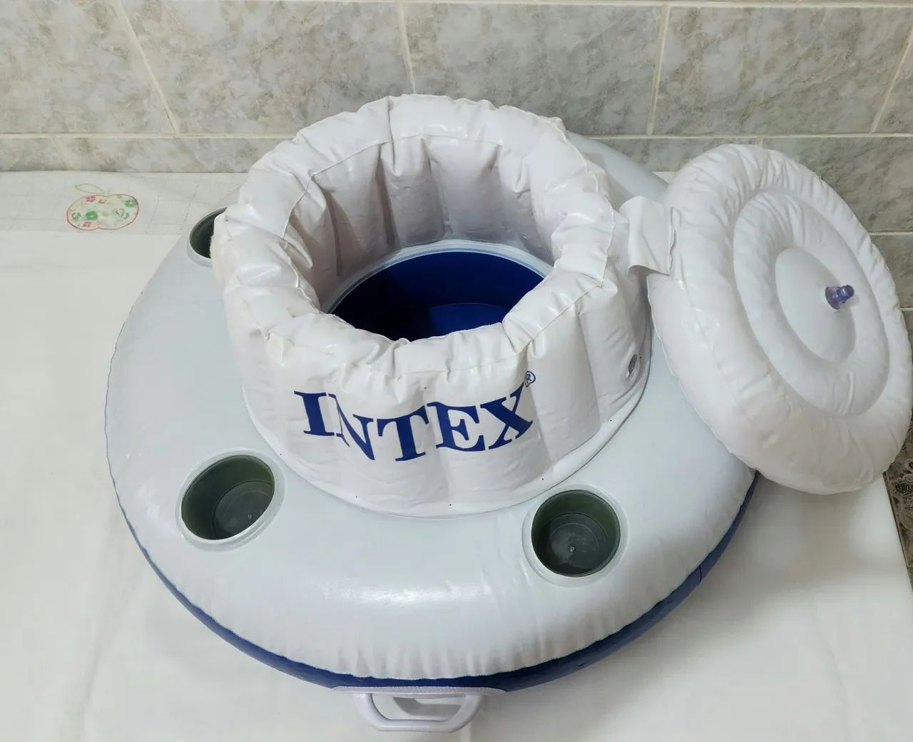 BOIA Cooler Inflável Intex 30 Latas + BRINDES - Foto 4
