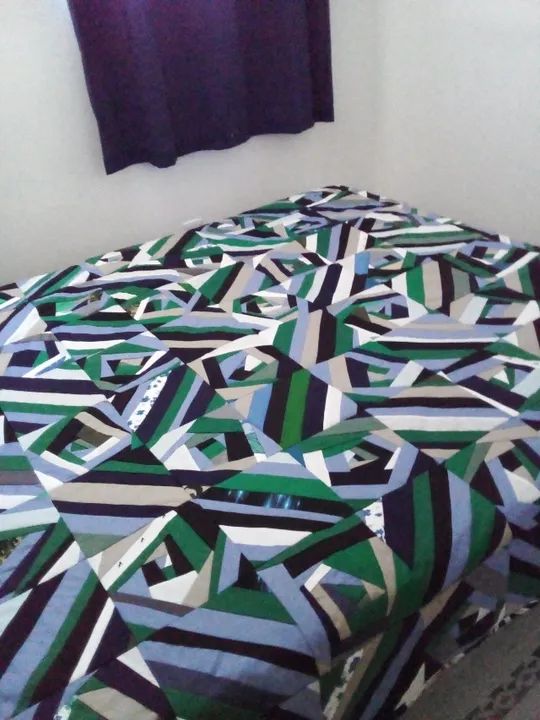 Colcha Artesanal de Retalhos