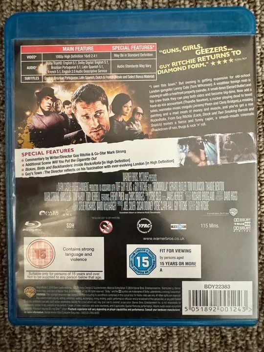 RocknRolla Blu-ray - Foto 2