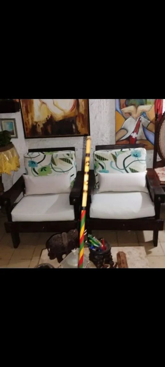 Poltronas rústica 800 as duas 
