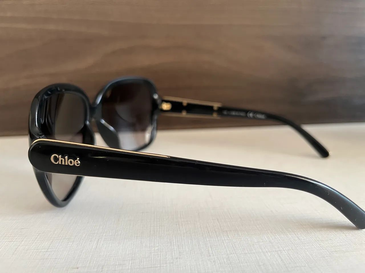 Óculos escuros grife Chloé original - Foto 2