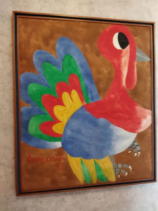 Quadro Moderno - Ave Abstrata