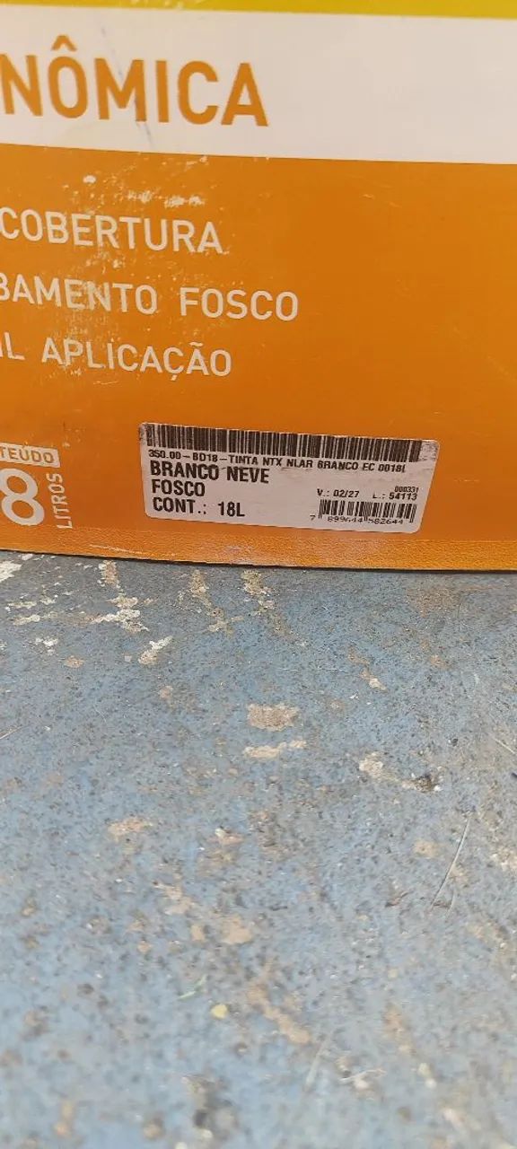 Tinta Acrílica Econômica Novatex Novo Lar da marca Luztol, com 18 litros - Foto 2