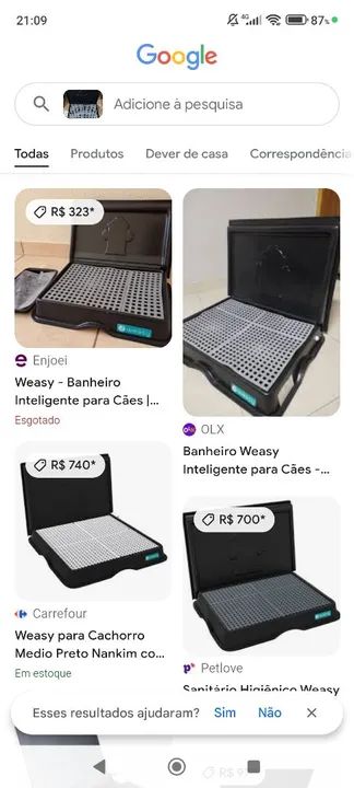 Banheiro Pet Com Mangueira - Marca Weasy (Tamanho Grande)<br> - Foto 4