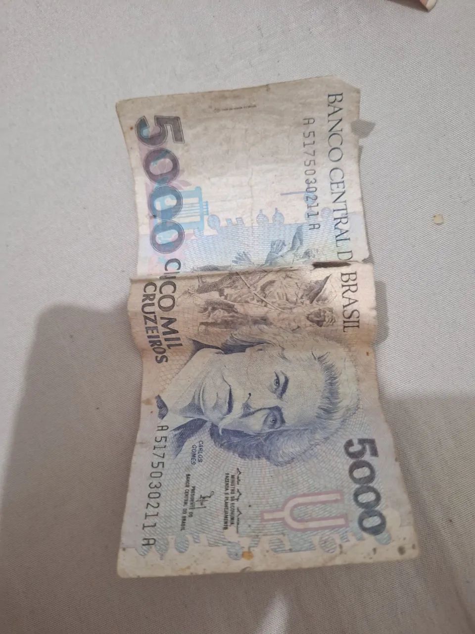 Nota cruzeiro 64169289617665121