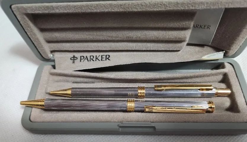 Caneta e Lapiseira Parker - Brinde Chevrolet - Foto 3