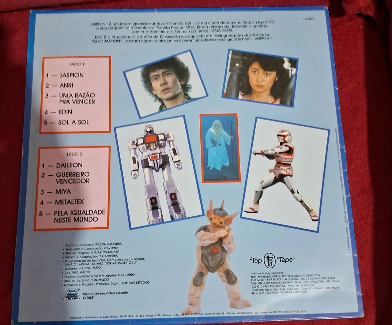 Lp Jaspion disco de vinil - Foto 4
