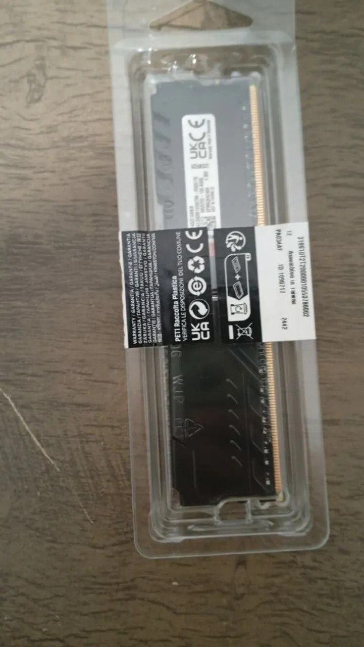 Memória RAM Kingston DDR4 8GB