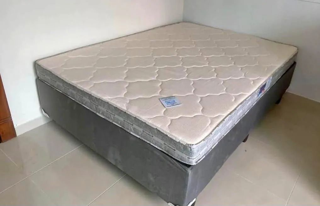 Cama Box Casal Orthosleep