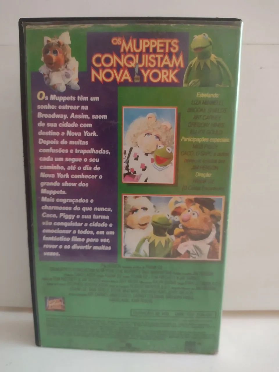VHS Os Muppets Conquistam Nova York - Foto 2