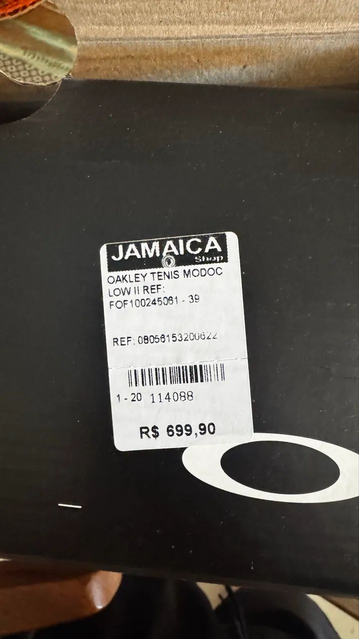 Tênis oakley Modoc low 2 preto e dourado  - Foto 2