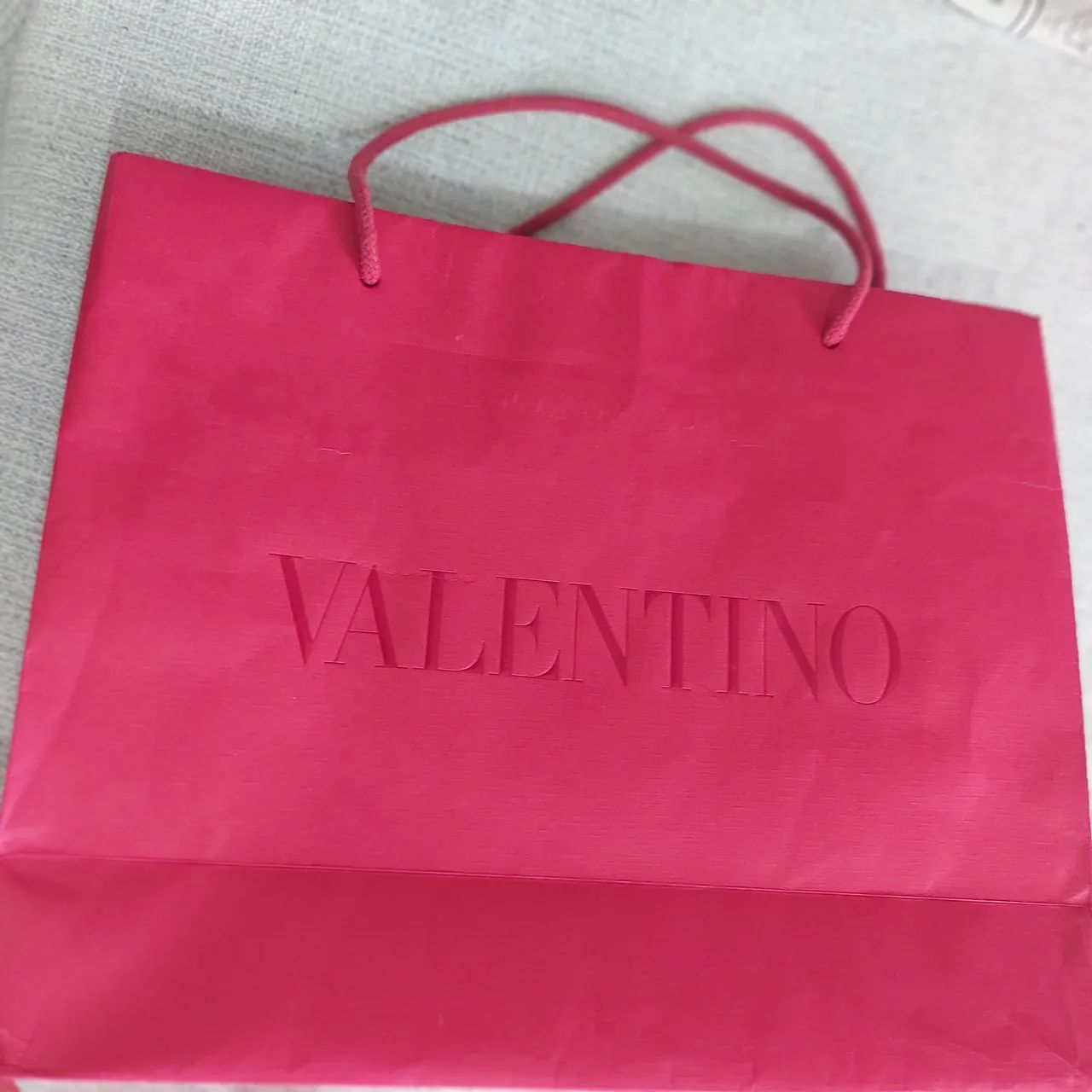  Valentino sacola de papel - Foto 3